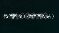  微信回收（微信回收站）