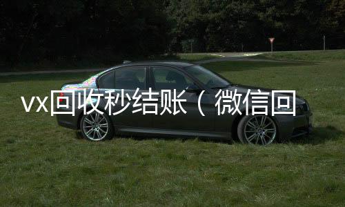 vx回收秒结vx回收秒结账（微信回收秒到账）